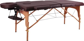 Masážní stůl inSPORTline masážní lehátko Taisage 2-dílné dřevěné