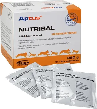 Lék pro psa a kočku Orion Pharma Aptus Nutrisal Vet 10x 25 g