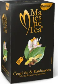 Čaj Majestic Tea Černý čaj & Kardamom 20x 1,5 g