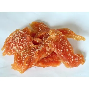 Pamlsek pro psa Want Dog sušené kuřecí jerky se sezamem 250 g