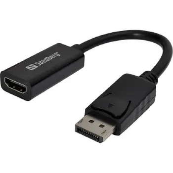 Video redukce Sandberg adaptér DisplayPort 1.2 - HDMI, 4K