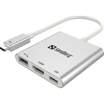 Sandberg dokovací stanice USB-C -…