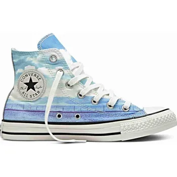 Dámské tenisky Converse Chuck Taylor All Star Hi Spray Paint Blue 551007