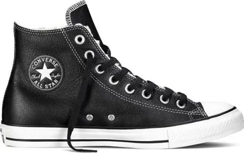 Pánská zimní obuv Converse Chuck Taylor All Star Leather Hi Black 149462