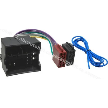 Autorádio ŠKODA Octavia (2013-), Rapid (2015-) - ISO adaptér pro autorádia