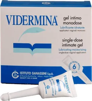 Vidermina Monodose Intimní lubrikační gel 6 × 5 ml 