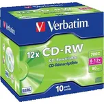 Verbatim CD-RW 700 MB/80 min. 12 ks