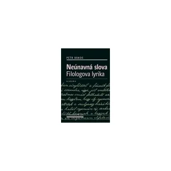 Neúnavná slova - Petr Rákos