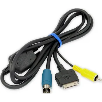 Video kabel ALPINE KCE-435IV - Kabel iPod video
