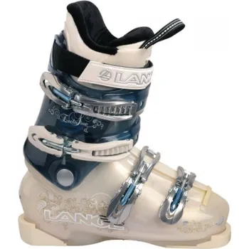 Sjezdové boty Sjezdové boty Lange Exclusive 8 dámské bílé/modré 230