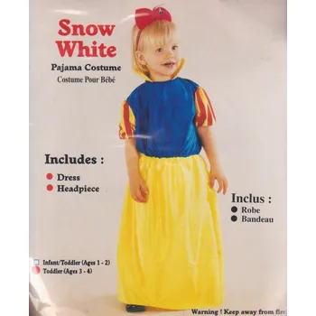 Karnevalový kostým KOSTÝM - SNĚHURKA 3-4