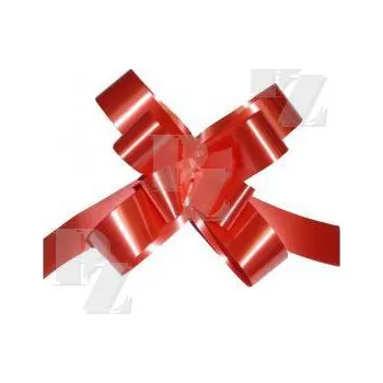 Stuha Stahovací mašle matná červená, Stil