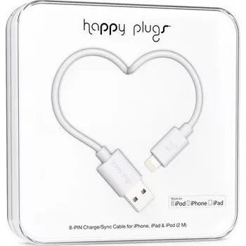 Datový kabel Happy Plugs Lightning 2m