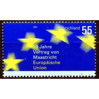 Poštovní známka (2003) MiNr. 2373 ** - Německo - 10 let Maastrichtská smlouva (Evropská unie)
