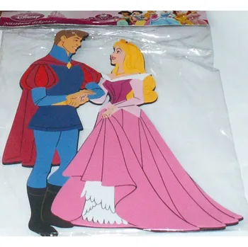 Dekorace do dětského pokoje DEKORACE - RŮŽENKA+PRINC