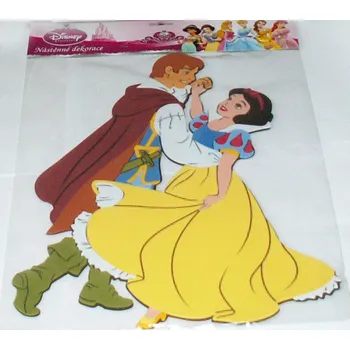 Dekorace do dětského pokoje DEKORACE - SNĚHURKA+PRINC