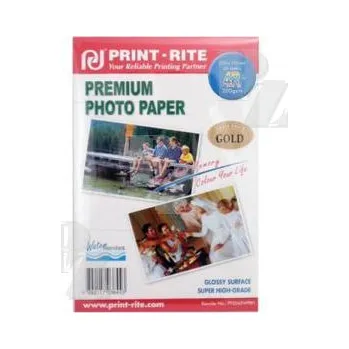 Fotopapír Fotopapír A4 200g 20ks lesklý 02300011, Print Rite