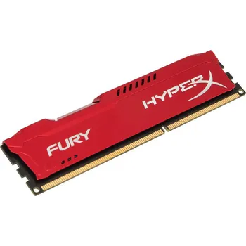 Kingston HyperX Fury Red 8GB DDR3 1333Mhz CL9 Operační paměť Kingston HyperX Fury Red 8GB DDR3 1333Mhz CL9