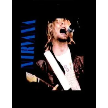 Nášivka nášivka na záda, zádovka Nirvana - Kurt Cobain