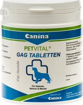 Kloubní výživa pro psa a kočku Canina Pharma Petvital Gag tablety