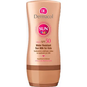 Přípravek na opalování Dermacol Sun Milk For Kids Water Resistant SPF 50 200 ml