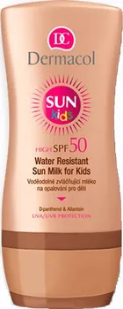 Přípravek na opalování Dermacol Sun Milk For Kids Water Resistant SPF 50 200 ml