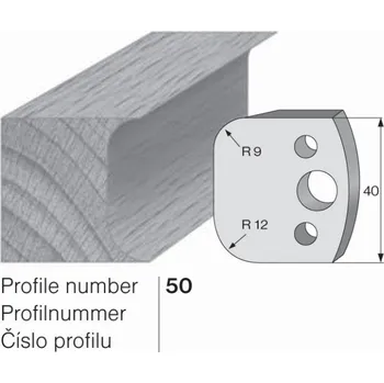 Omezovač profilového nože 50 Pilana