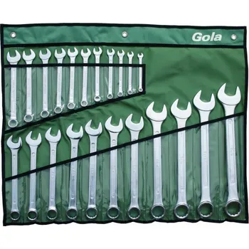 22 dílná sada očkoplochých maticových klíčů GOLA 600022