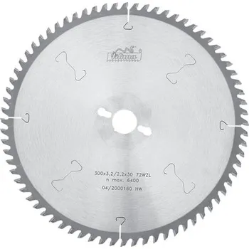 Pilový kotouč Pilový kotouč na lamino 5398 - 13 - 300 x 3,2 / 2,2 x 30 x 72 WZ L