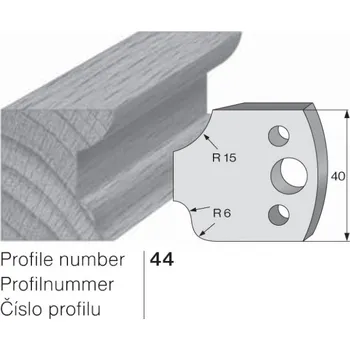Pracovní nůž SP profilový nůž 44 Pilana