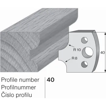 Pracovní nůž SP profilový nůž 40 Pilana