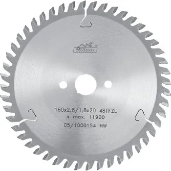 Pilový kotouč Pilový kotouč 5391 190 x 2,8/1,8 x 30 - 54 TFZ L pro ruční elektrické pilly TFZ L