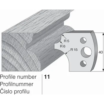 Ruční nářadí SP profilový nůž 11 Pilana