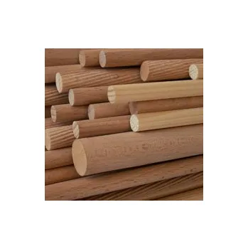 Modelářský materiál Tyč dřevěná hladká 6 x 500 mm