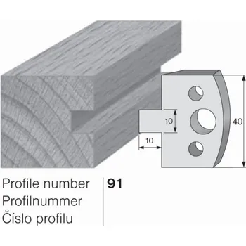 Ruční nářadí SP profilový nůž 91 Pilana