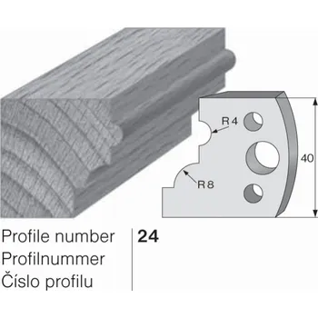 Pracovní nůž SP profilový nůž 24 Pilana