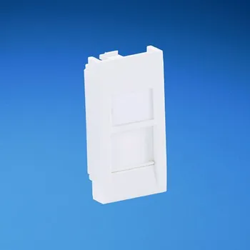 Elektrická zásuvka NKFA1SAW-X Držák modulů NetKey 22,5x45mm, arkticky bílý, bal. 10 kusů