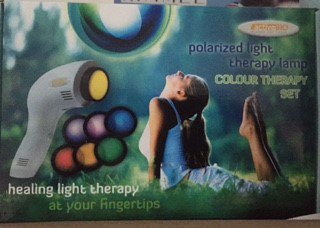 polarizační lampa pro fototerapii s příslušenstvím healing light therapy