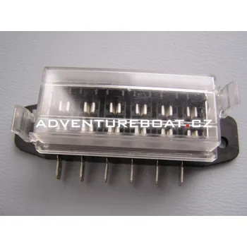 Autopojistky Pojistková skříň, 15A, pro 6 pojistek