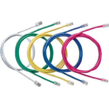 Síťový kabel NK5EPC5MY Propojovací kabel NetKey RJ45/RJ45, U/UTP, kat. 5e, 5m, šedý