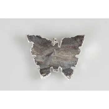 Přívěsek Přívěsek motýl - achát hadí