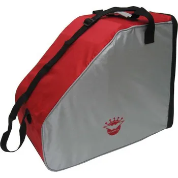 Sjezdové lyžování Wehncke 15195 Vak na lyžáky červeno-stříbrný