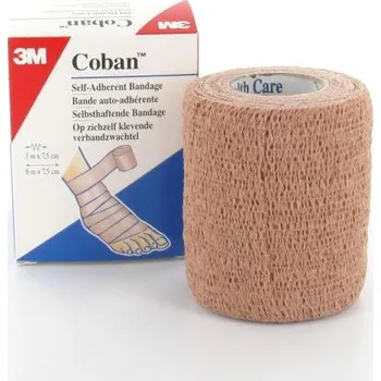 Coban 7,5 cm x 4,5 m béžové