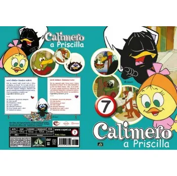 DVD film Calimero a Priscilla 7 DVD