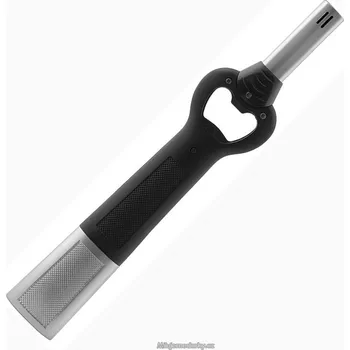 Zapalovač krbový zapalovač s otvírákem a LED světlem