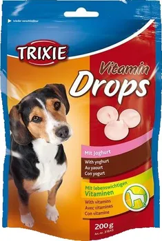 Pamlsek pro psa Trixie Vitamin Drops s jogurtem