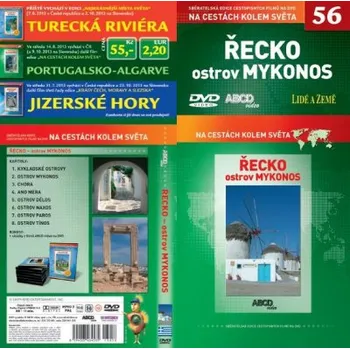 DVD film Řecko ostrov Mykonos DVD cestopis