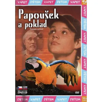 DVD film Papoušek a poklad DVD