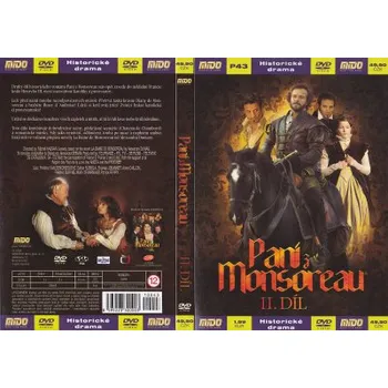 DVD film Paní z Monsoreau 2.díl DVD