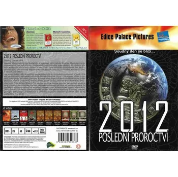 DVD film 2012 poslední proroctví DVD